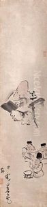 Jurojin With Musicians by Ike Taiga
