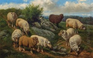 The Hillside, Spring by Arthur Fitzwilliam Tait