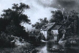 Mill Scene by John Robinson Tait