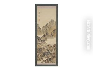Korea Mountain by Hokkai Takashima