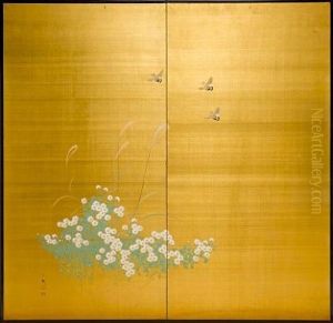 Two-fold Screen by Hakuhou Takebe