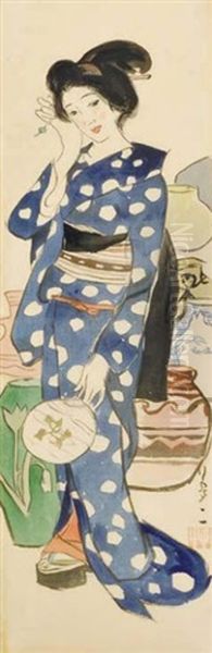 Vase Store Woman - view 1