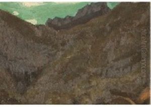 Mt. Myogi by Fujishima Takeji