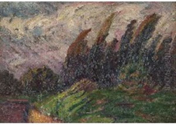 Italian Landscape(storm) - view 1