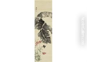 Basho Leaf by Fujishima Takeji