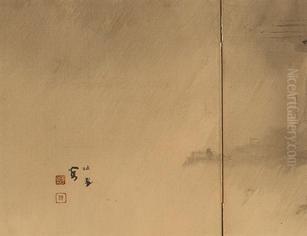 Landscape(6-screen Paravent) - view 1