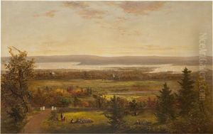 Autumn Along The Hudson by Jesse Talbot