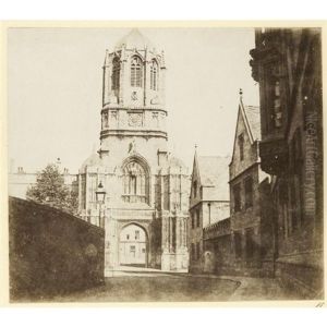 The Gate Of Christ Church, Oxford by William Henry Fox Talbot