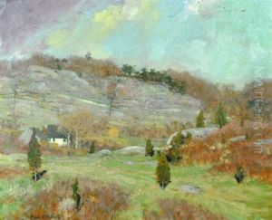 Landscape With House And Trees by Allen Butler Talcott