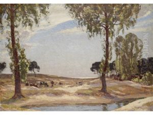 The Watering Place by Algernon Talmage
