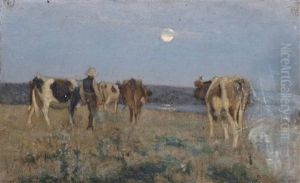 A Summer's Moon by Algernon Talmage