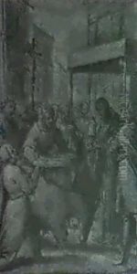 St. Antony Of Padua And The Kneeling Ass