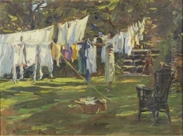 Women Washing - view 1