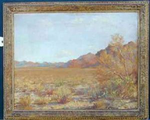 Desert Landscape by Arnaldo Casella Tamburini Jr.