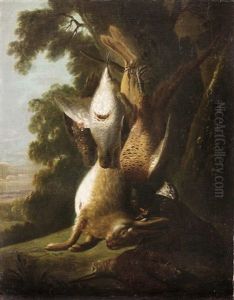 Jagdstillleben Mit Hase, Rebhuhn Und Fasan