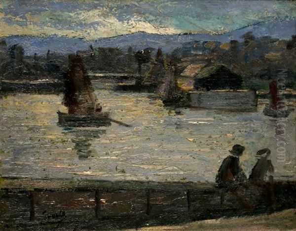 Evening On The River - view 1