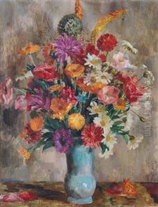 Flower Still Life by Walter Tanck