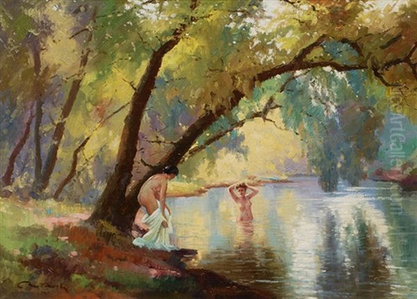 The Bathers - view 1