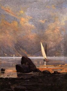 Segelboote Auf Dem Lac D'annecy