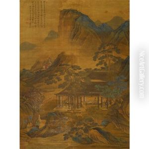 Mountain Gathering Of Officials by Tang Yin