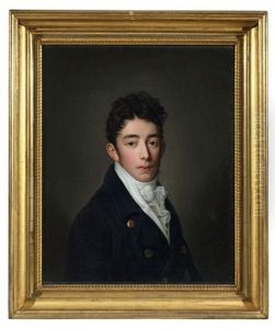 Der Bankier Edmund Delmar Und Seine Frau Nanny, Geb. Humbert (pendants) (pair) by Christian Tangermann