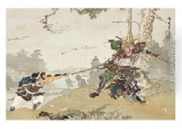 Yoshisada In The Battle - view 1