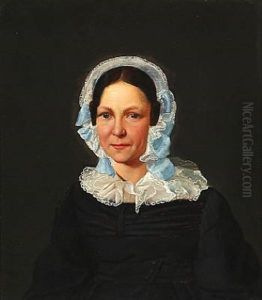 Portraits Of Jorgen Toxvaerd And His Wife Margrethe Caroline, Nee Thygesen (pair)