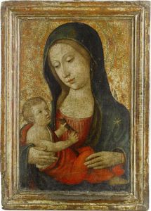 The Madonna And Child With A Goldfinch by Ludovico Brea