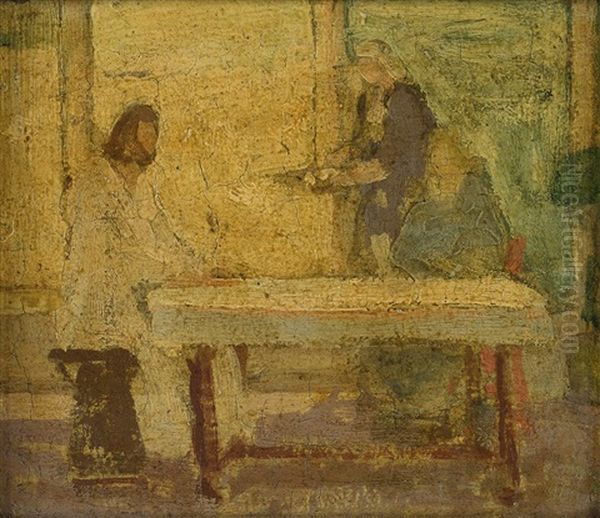 Study For Christ At The Home Of Martha And Mary - view 1