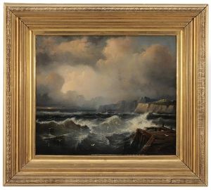 Steamer Off Dover by Philippe Tanneur