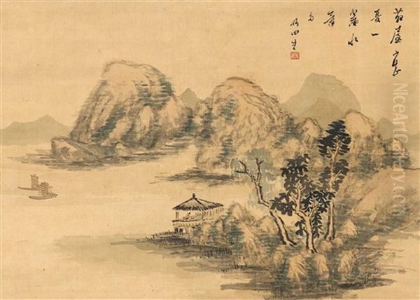 A River Landscape - view 1