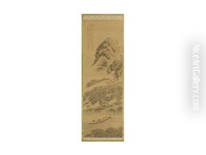 Landscape by Chikuden Tanomura