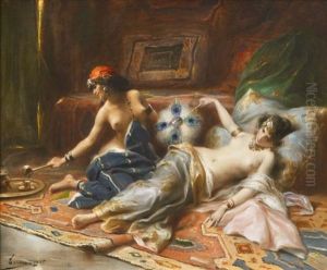 Odalisques by Henri Adriene Tanoux