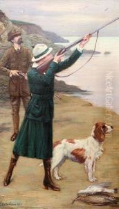 Partie De Chasse by Lucien Tanquerey