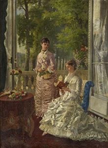 La Lecture by Leon Louis Antoine Tanzi