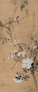 Flower And Bird by Tao Rong