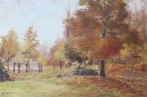 Paysage Campagnard En Ete by Edmond Tapissier