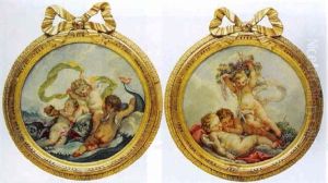 Amoriner Med Druvor by Guillaume Thomas Raphael Taraval