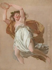 A Bacchante (study For A Ceiling In The Louvre)