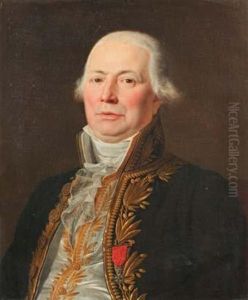 Portrait De Louis Nicolas Griveau (1743 -1823) Dans Sa Tenue Officielle, Portant La Croix De L'ordre De La Legion D'honneur
