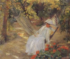 A Good Read by Victor Francois Tardieu