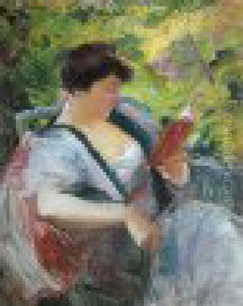 Portrait De Femme Assise - view 1