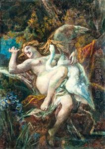 Leda And The Swan by Victor Tardos-Krenner