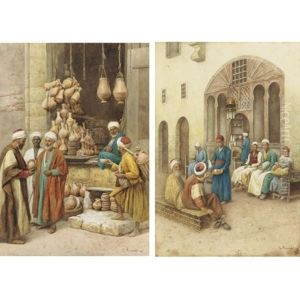 The Pottery Vender (+ The Tea Break; Two Works)