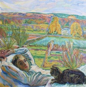 La Sieste Dans Le Jardin D'orsay, Circa 1916-1918 La Sieste Dans Le Jardin D'orsay, Circa 1916-1918
