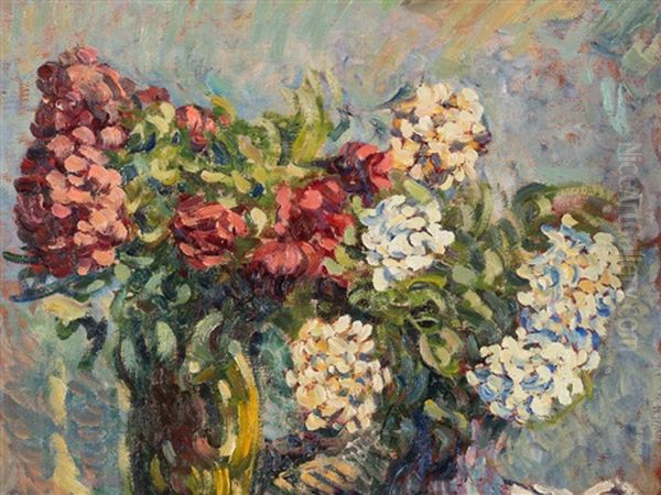 Les Vases De Dahlias - view 1