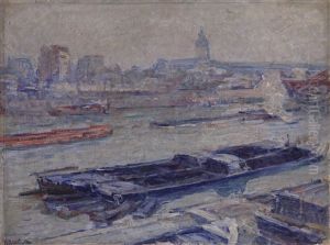 La Seine Au Pont D'austerlitz