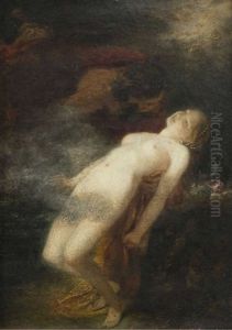 L'enlevement D'europe by Nicolas Francois Octave Tassaert
