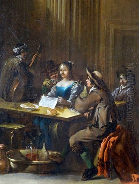 La Lecture Dans Une Auberge - view 1