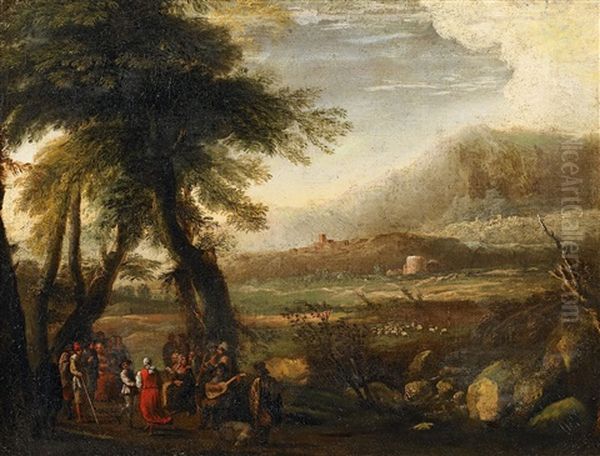 Landschaft Mit Figurenstaffage - view 1